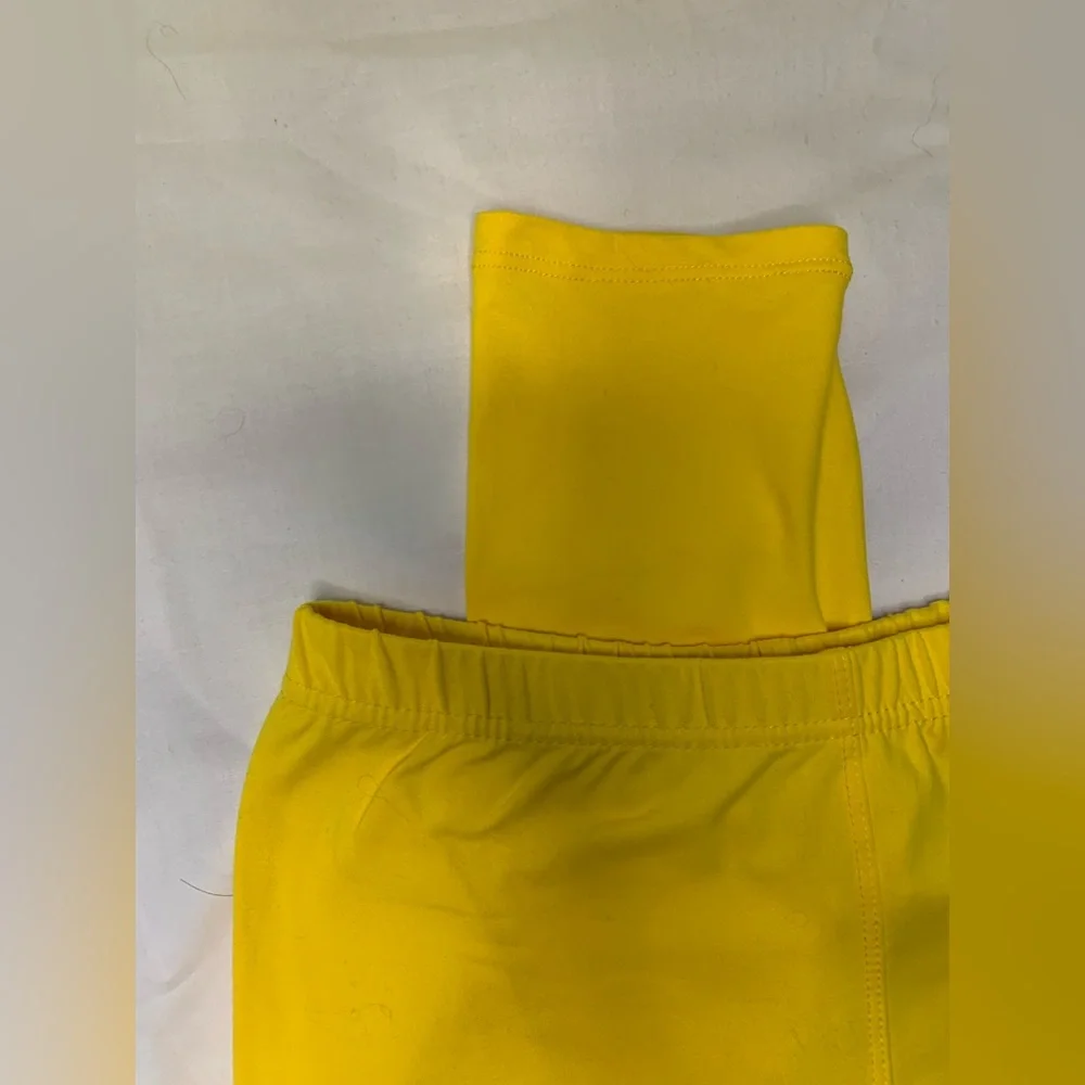 One size legging depot yellow leggings - worn once - super soft! - Picture 5 of 7